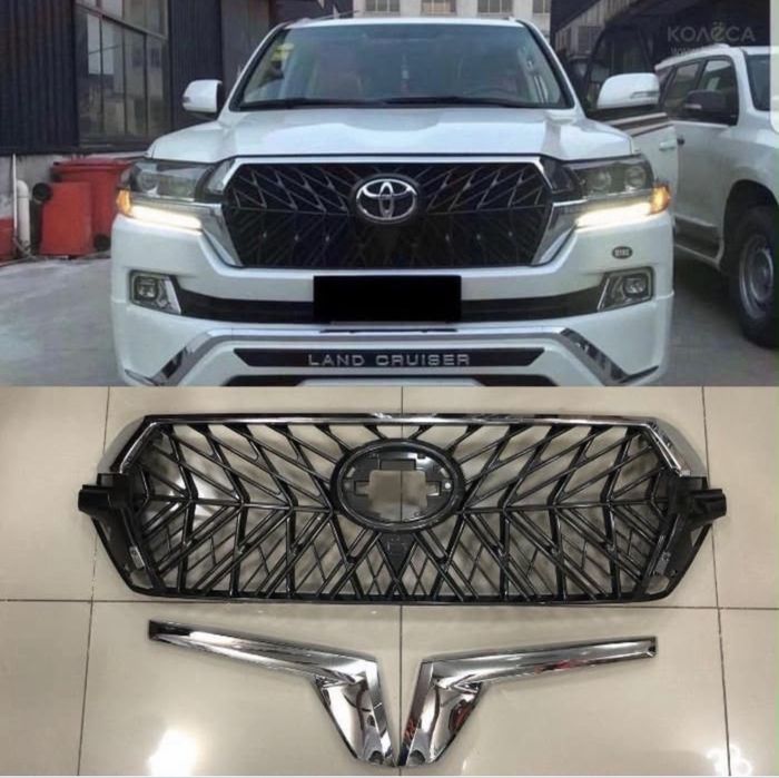 Решетка радиатора трд на Land Cruiser 200
