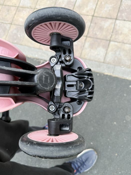 Trotinetă copii 2in1 premium Scoot & Ride