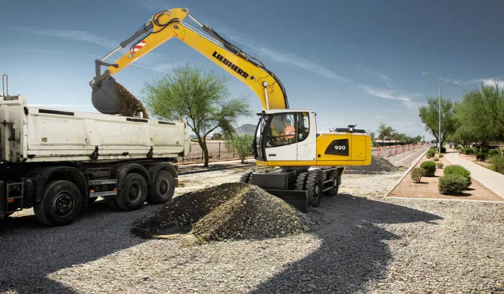 Колесный экскаватор Liebherr A 920