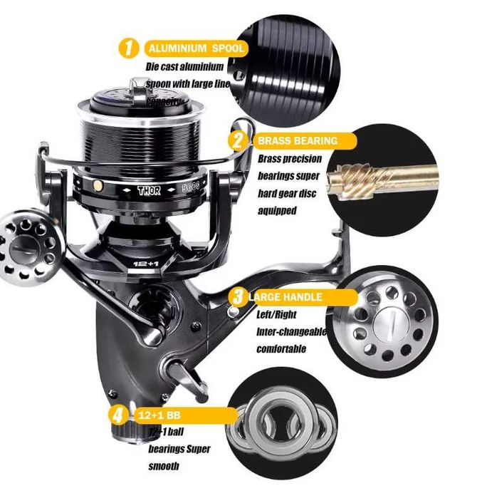 Mulineta crap Thor Hammer 9000