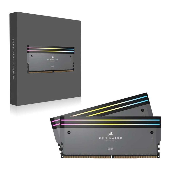 Corsair Dominator Titanium RGB Grey AMD EXPO 64GB DDR5 6000MHz CL 30