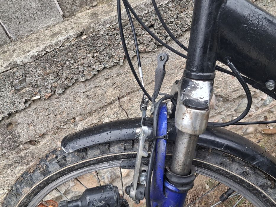Bicicletă cu fulgera suspension