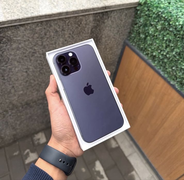 iPhone 14Max Purple 128gb LL/A 86 Kar Dak !