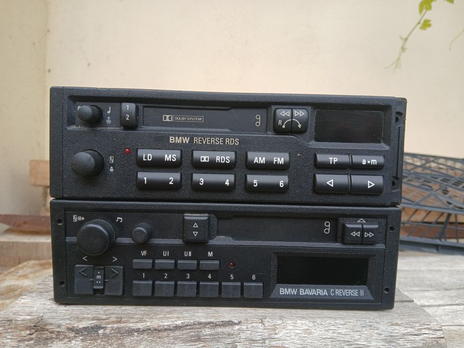 Оригинални ретро радиа за Bmw E30.E32.E-34.E36.Е28.- BMW-Bavaria  C-Reverse ||.BMW Reverse RDS..