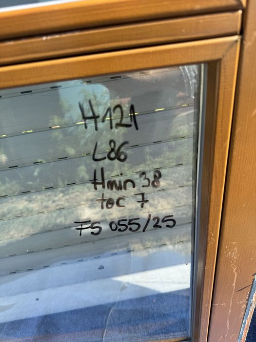 FEREASTRA LEMN TERMOPAN casa cabana H 121 x L 86 Germania