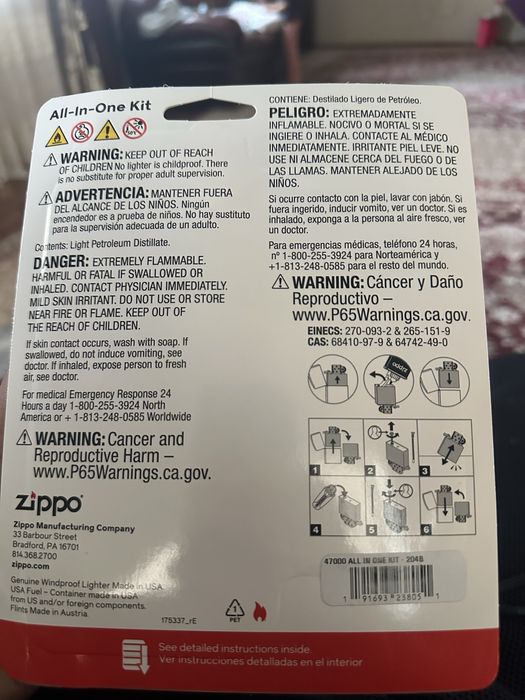 Оригинальный набор Zippo All-in-One Kit