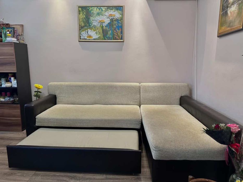 Ъглов диван за хол