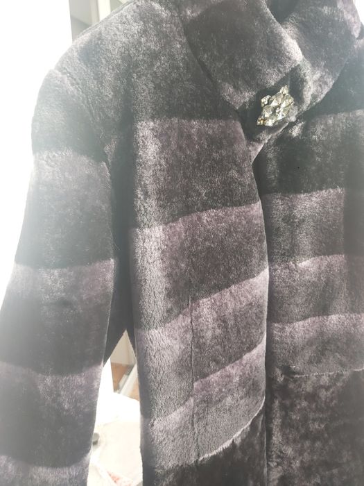 Шуба мутон/мутоновая