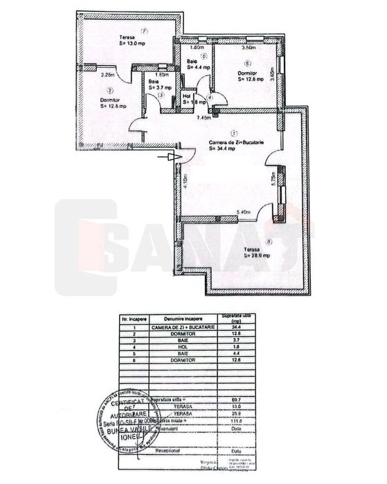 Penthouse Panoramic | NOU | 2 terase | 2 Parcari | Terezian |VIDEO