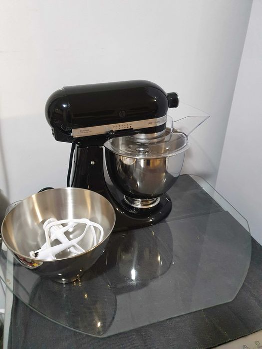 Kitchen Aid Artisan 4.8 L, model 175, Onyx Black, 2 boluri