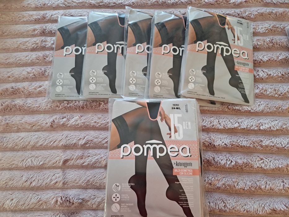 Dresuri cu banda, Pompea, 15 den, negru