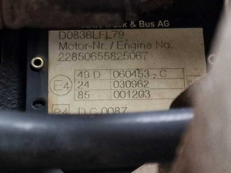 Motor MAN D0836 LFL79 -Piese de schimb Man