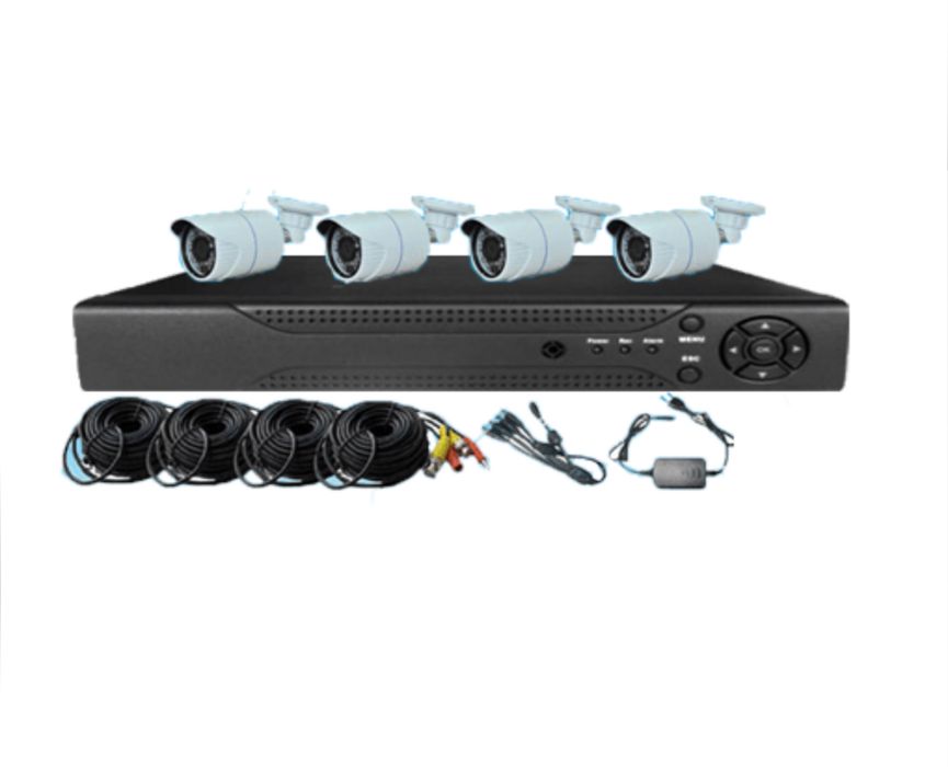 ***ПРОМОЦИЯ*** Комплект 4 камери за вътрешно / външно видео наблюдение