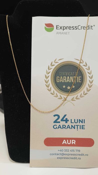 (Ag24) Lant aur 14K 3.14gr B44642.2- Garantie 2 ani!