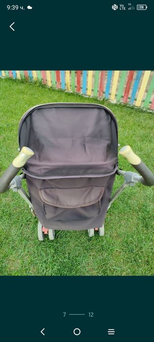 Бебешка количка Maclaren Techno XLR, чувалче, дъждобран