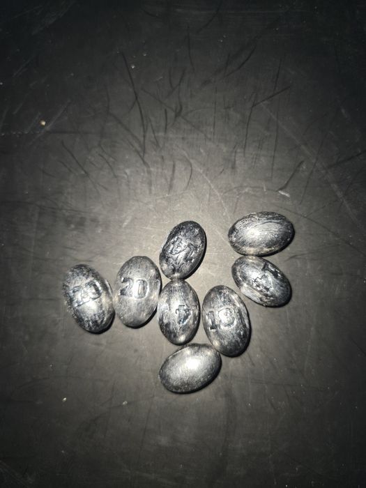 Грузило для рыбалки Оливка