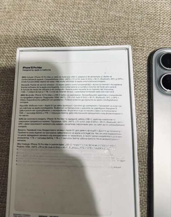 IPhone 15 pro max,256Gb