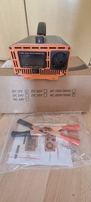 Invertor auto  nou 12v