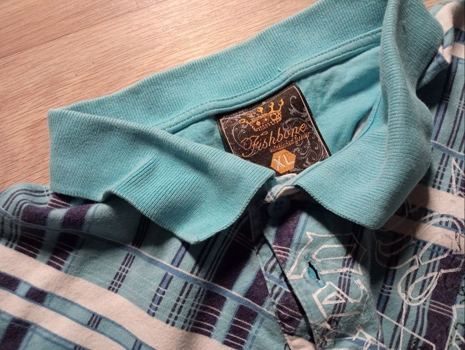 vtg fishbone polo