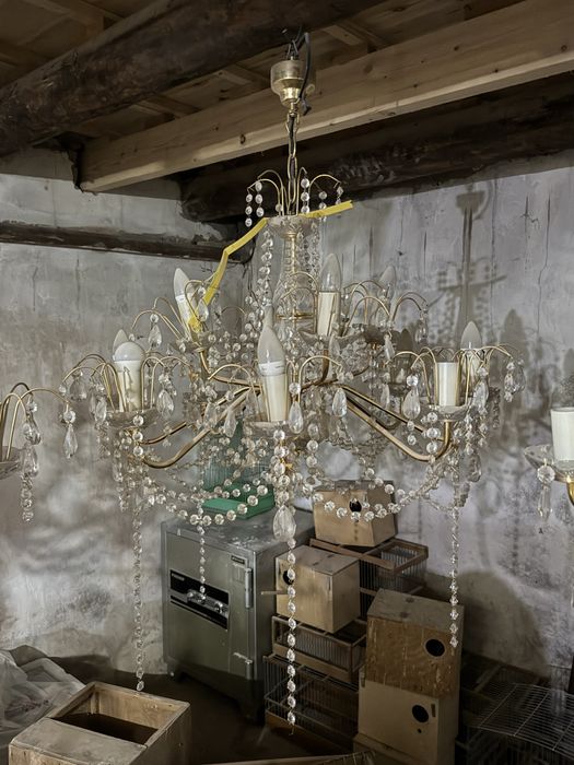 Люстра хрустальный