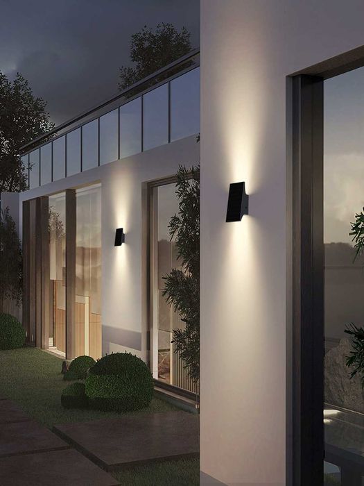 Солнечный настенный светильник | куеш чироги 700 люмен, 4000K