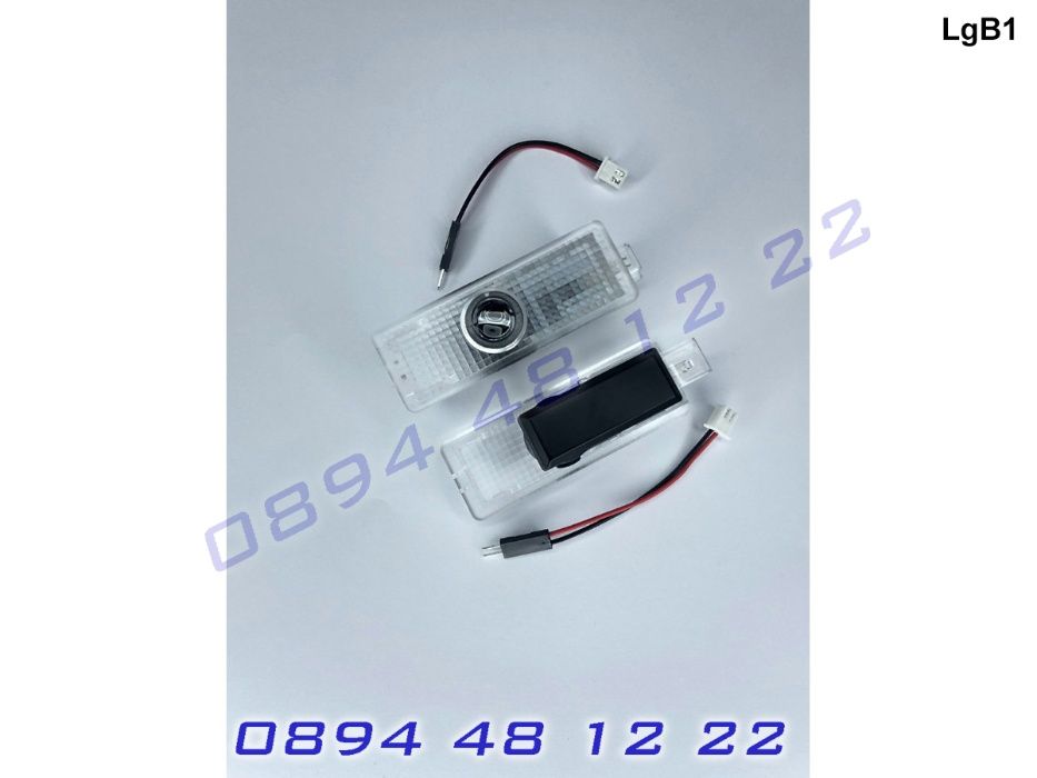 LED ЛЕД Светещо Лого Проектор Врата Автомобил Кола Проектори BMW БМВ