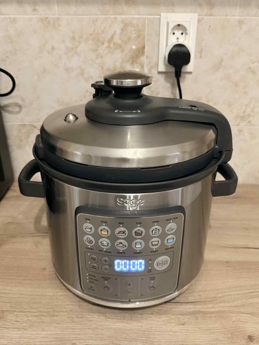 Sage- The Fast Slow Go, aparat de gătit sub presiune și aburire,800W