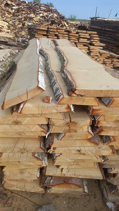 Продам доска необрезная берёза