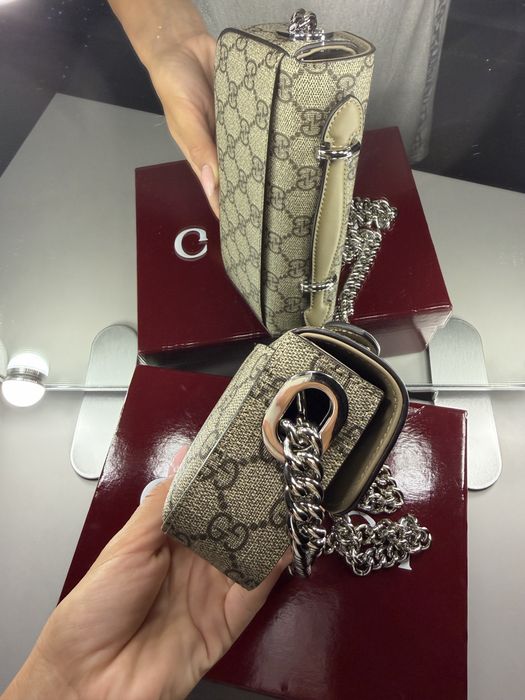 Оригинална чанта Gucci Petite GG Mini