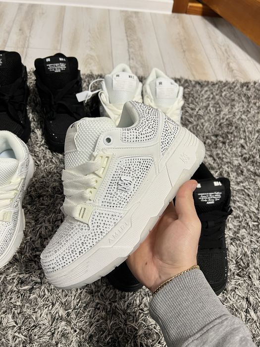 Amiri MA 1 Crystal Black White Negrii Albi