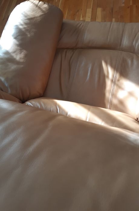 Диван естествена кожа