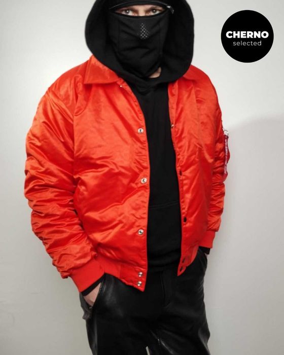 Мъжко бомбър яке ALPHA INDUSTRIES Coach Logo Bomber Jacket  - L•XL