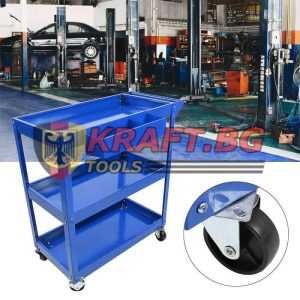 Количка за инструменти с 3 рафта