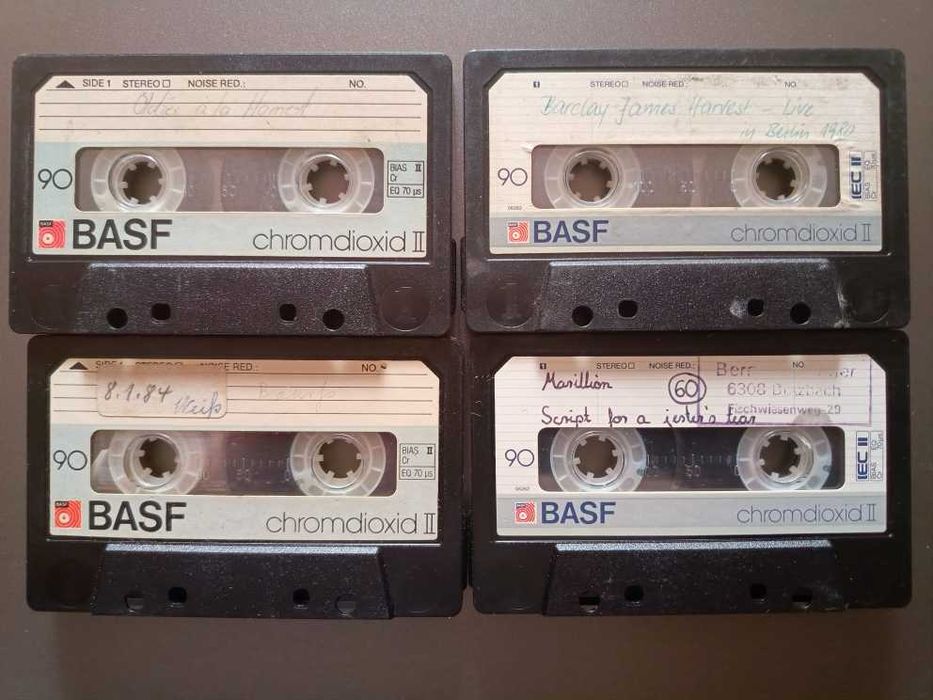 Кассеты аудио разные