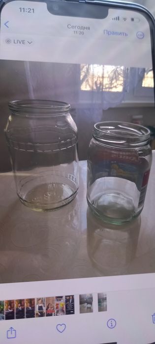Банки для закатки и закрутки салонный.. варенья и тд..Чистые пока есть