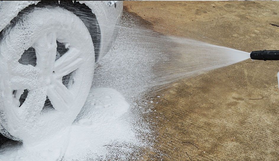 Lance spumare profofesionala compatibila Karcher K2-K7, alama 1 litru.