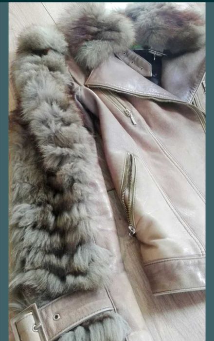 Дамско кожено яке