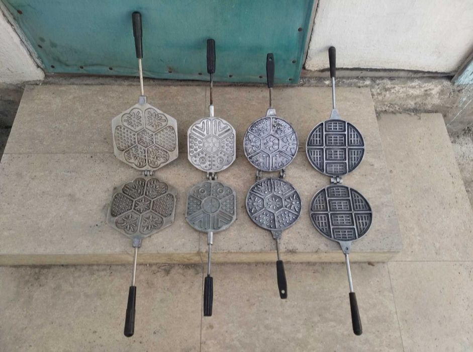 Вафельница советских времен