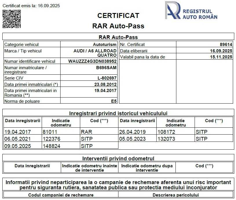 Audi A6 Allroad 154.000 KM REALI Disctronic Masaj Panoramica Webasto