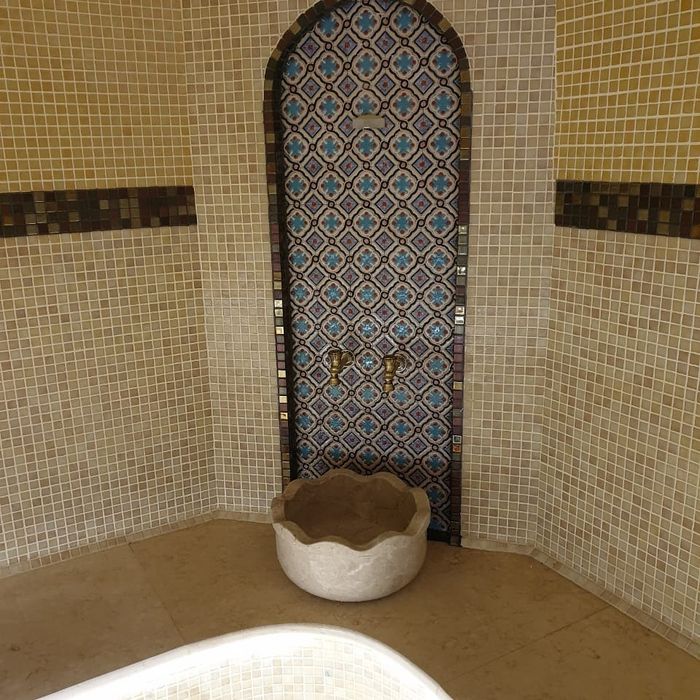 Отделка саун хамамов бассейнов