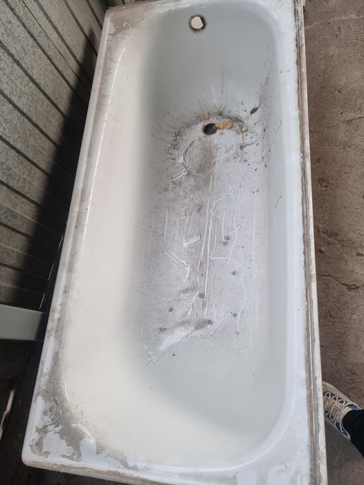 Продам бу вана пластиковый и раковина