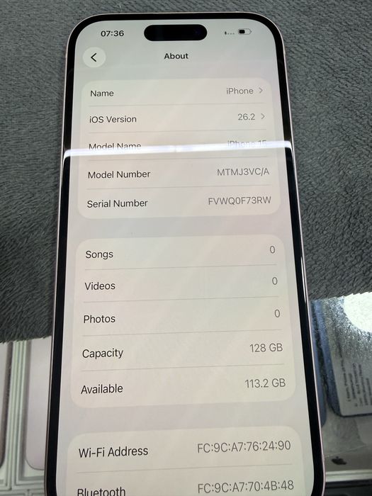 iPhone 15 128 gb pink