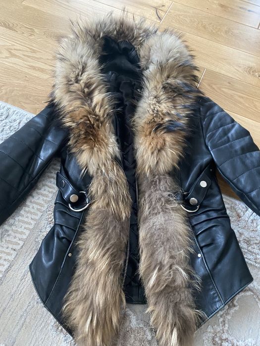 Яке от естествена кожа