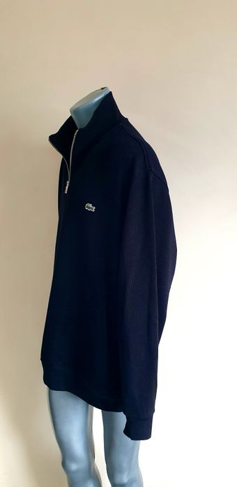 Lacoste Classic Fit  / 8 - 3XL НОВО! ОРИГИНАЛ! Мъжка Блуза с 3/4 Цип