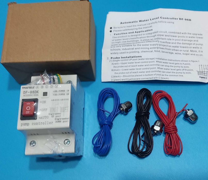 Автоматичен сензор, контролер водна помпа, ниво реле, регулатор вода