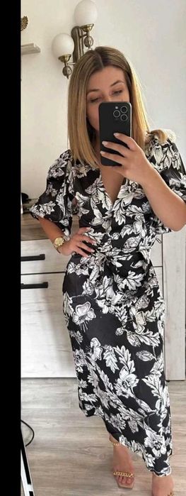 Rochie cu imprimeu floral