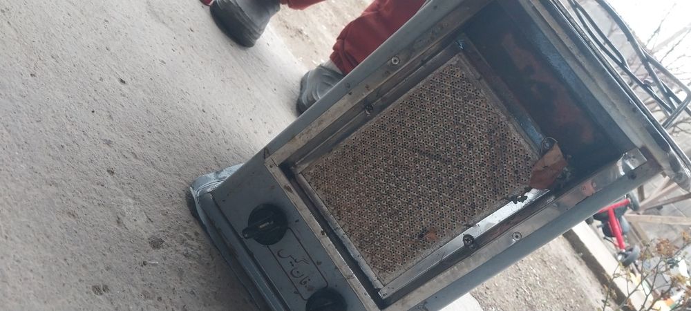 газовая печка, газ обогреватель