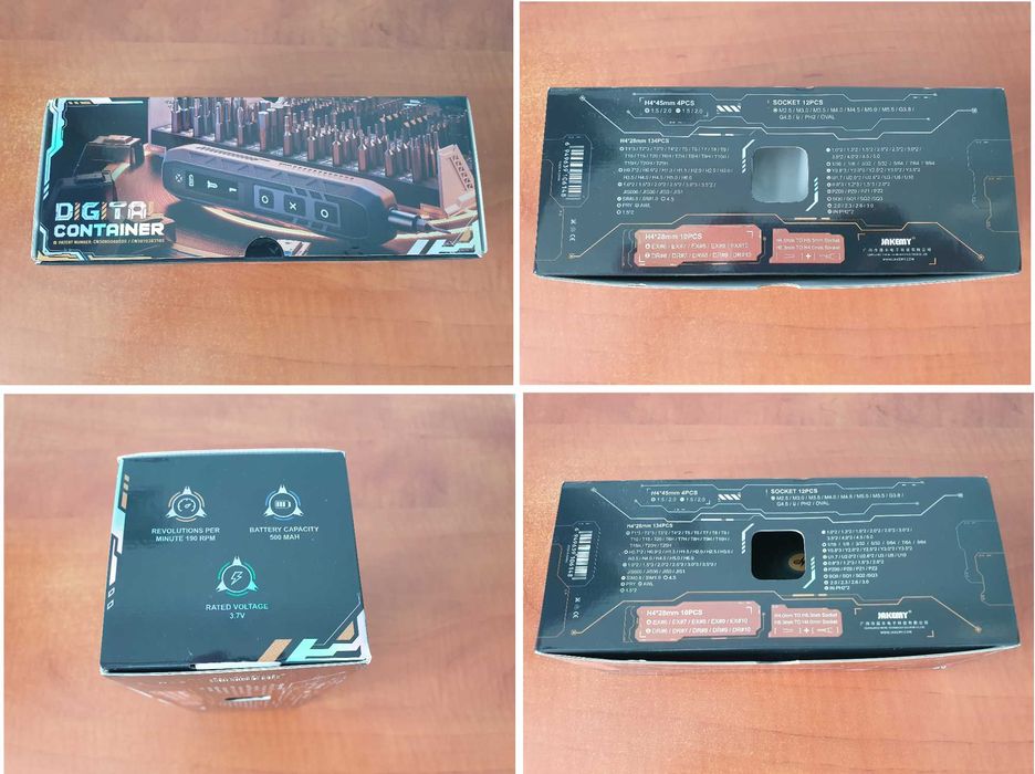 Trusa profi reparatii telefoane cu acumulator Jakemy JM-8139 180 piese