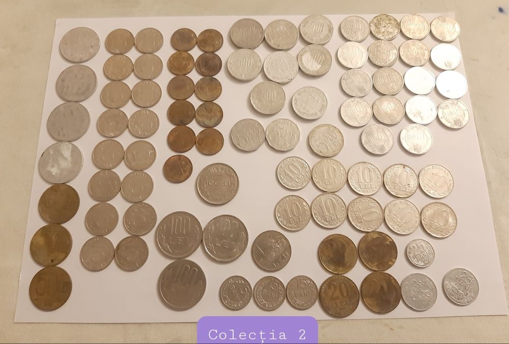 Colecții monede – SUA, România & internaționale – 1000 lei / colecție