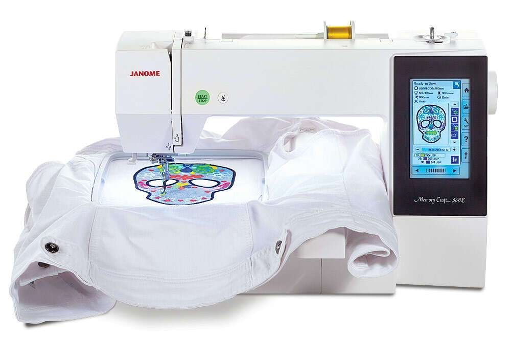 Вышивальная машина Janome Memory Craft 550E